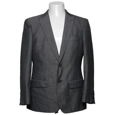 Dressmann, Blazer, Größe: 48, Grau, Polyester/Viskose, Einfarbig, Herren #dJB