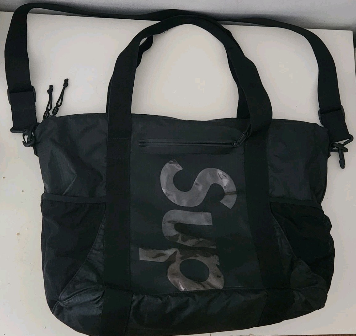 Supreme Zip Tote Bag Black 20fw 美品