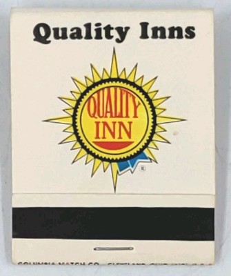 Call Ahead for Quality Inn Pocomoke City Maryland 20 Count Matchbook Unstruck