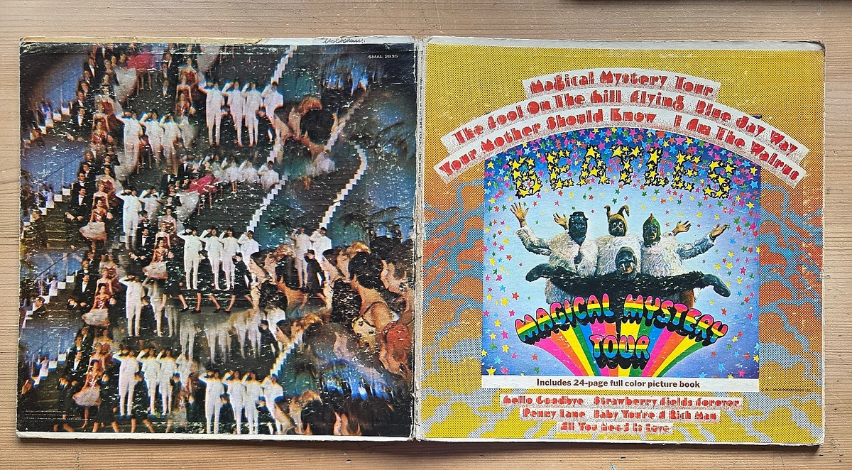 Beatles Magical Mystery Tour in Single 7'' Vinyl-Schallplatten