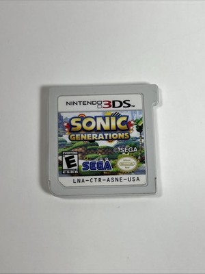 Sonic Generations (Nintendo 3DS, 2011) - CARTRIDGE ONLY - TESTED AUTHENTIC