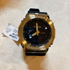 Casio G-Shock GM-2100G-1A9JF Metal Covered Black Gold CasiOak Men's Watch NEW JP