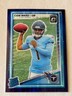 2025 Optic Purple Shock Prizm Rated Rookie Cam Ward RC Tennessee Titans 293