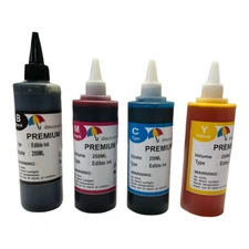 Edible Ink Refill Kit for Canon Epson Printers 1000ml Ink Bottles