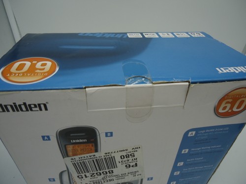 Uniden DECT 1480-4 Cordless Phone System 4 Handsets & Answering System New (LVR) - Zdjęcie 5 z 7
