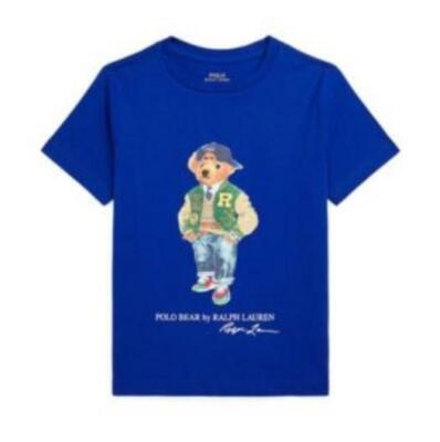 Kids' Polo Bear Cotton Tee - Little, Big - Ralph Lauren