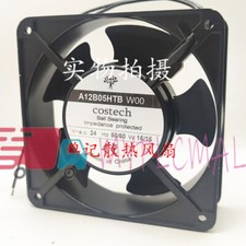 COSTECH A12B05HTB W00 AC24V 15/16W 12038 Aluminum Frame Cooling Fan 1pcs