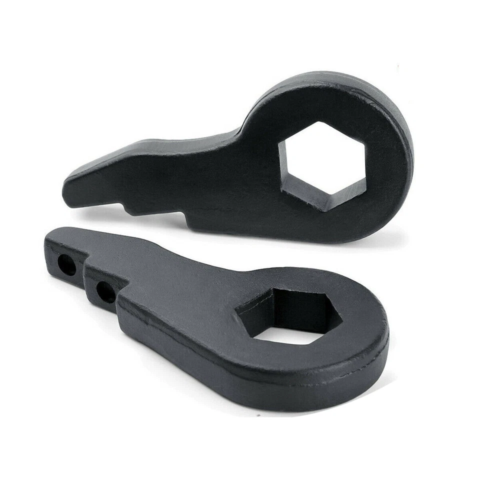 8-Lug Forged Front 1-3" Lift Kit W/ Shock Extender For GMC Chevy 2500 3500 99-13 - Imagem 3 de 4