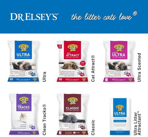 Dr. Elsey's Ultra Unscented Clumping Clay Cat Litter 18 lb Bag - Bild 2 von 9