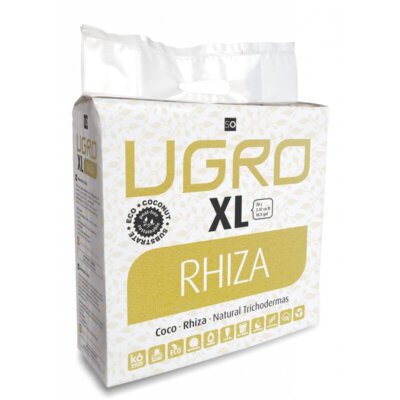 UGro Coco Brick XL 70 Liter Rhiza gepresstes Kokossubstrat Kokosfaser Mykorrhiza