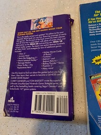 LOT of 2 Books: Nintendo, Genesis, Turbografx 16, Game Gear *Pre-Owned*
