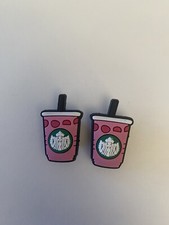 Starbucks Drink Shoe Charm For Crocs Set Of 2 