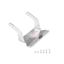 LCX 1/10 RC Truck Stainless Steel Chassis Guard Chassis Armor for Tamiya CC-02