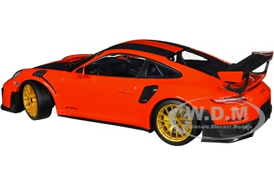 2018 PORSCHE 911 GT2RS WEISSACH PACKAGE ORANGE 1/18 DIECAST