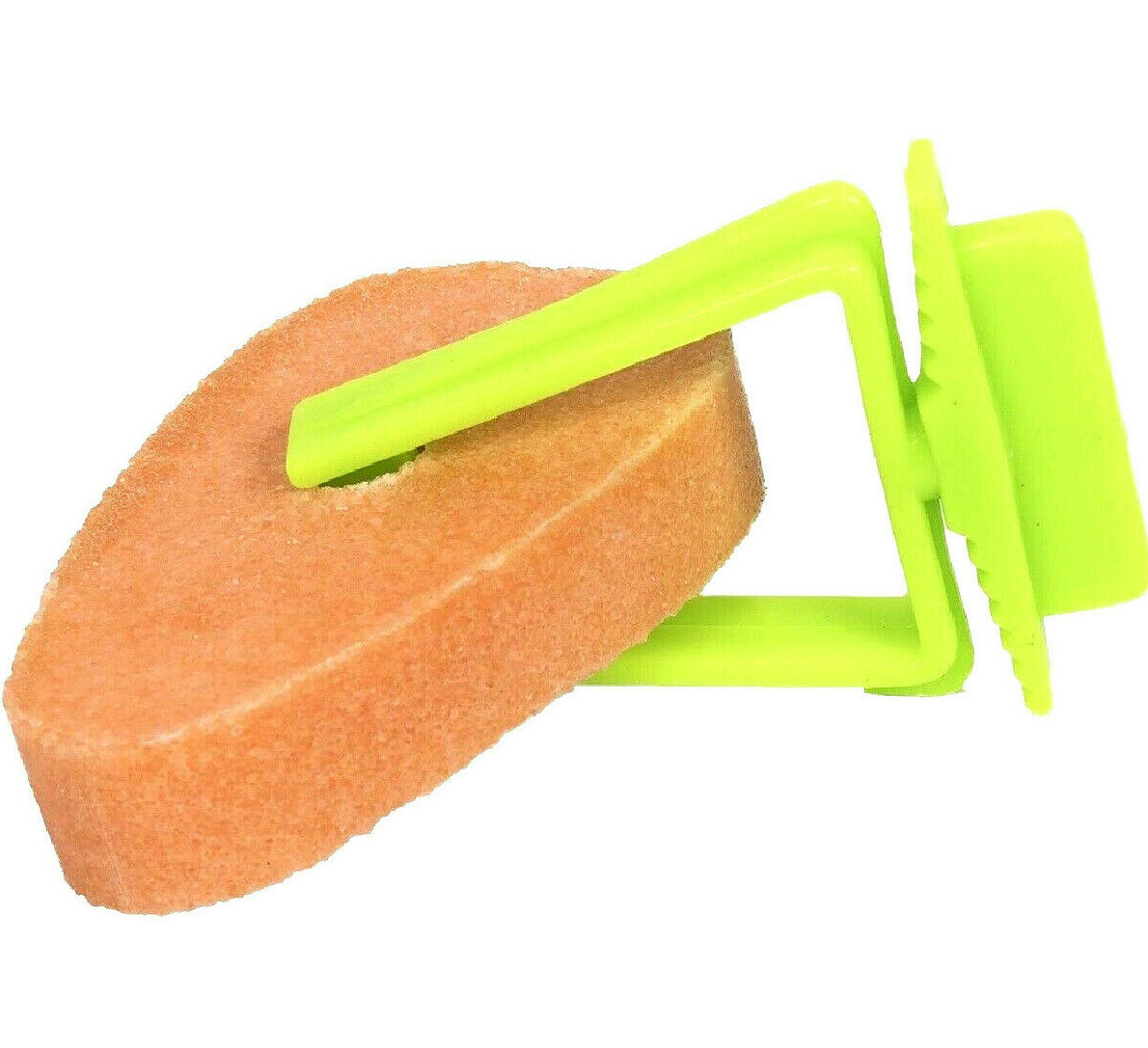 SHARPLES CARROT SALT LICK : Gnaw Holder Flavoured Pet Treat Animal Rabbit Guinea