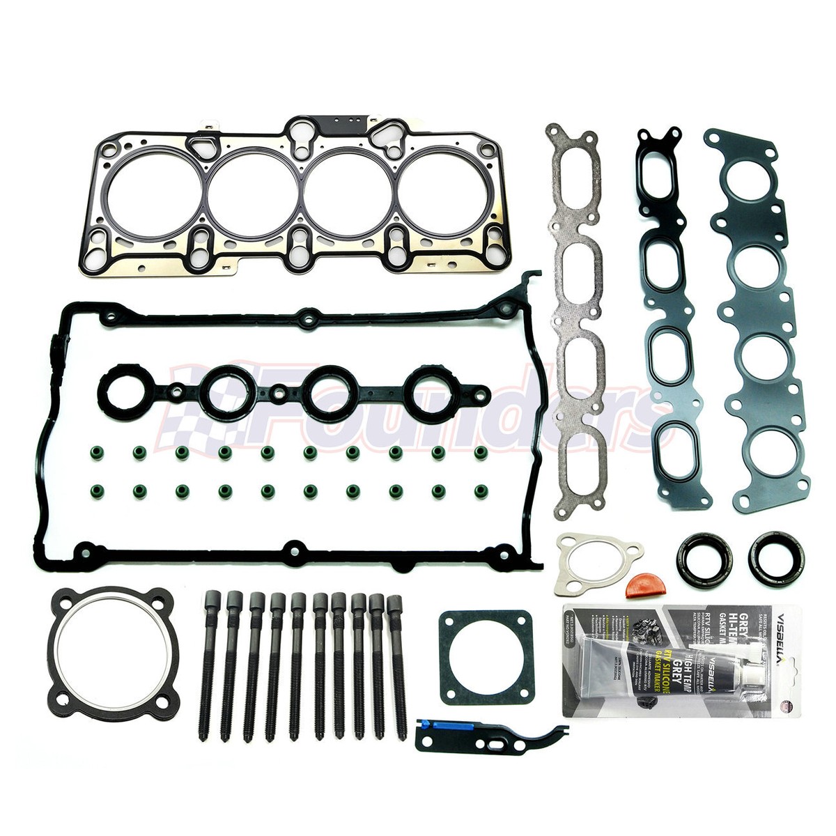 Head Gasket Set & Bolts for Rover 1.4, 1.6, 1.8 16v K-Series