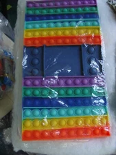 NEW Large Dice Game Fidgets Board Toy Chess Board Fidget Popper Game