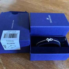 SWAR0VSKI Bracciale Fiocco Permanente Cristallo Fiocco Rodiato 5646738 Nuovo