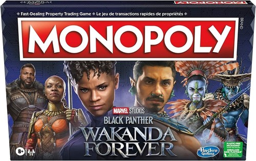 Hasbro - Monopoly - Black Panther 2 Wakanda Forever – Legacy Distribution