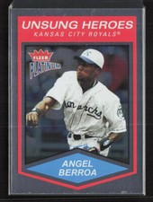 2004 Fleer Platinum #168 Angel Berroa Platinum Finish #/100