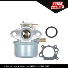 Carburetor For Briggs & Stratton 499059 497586 PART 14112 Gasket &Choke New