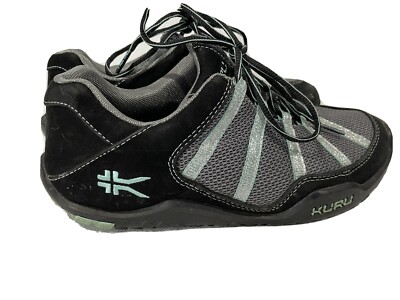 Kuru Chicane Trail Hiking Shoes Womens Size Black Teal 20060890