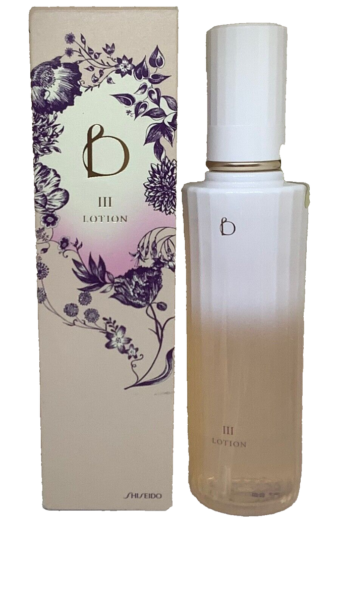 SHISEIDO BENEFIQUE LOTION III 6.7 FLoz 200ML TAB SEAL FULL SIZE