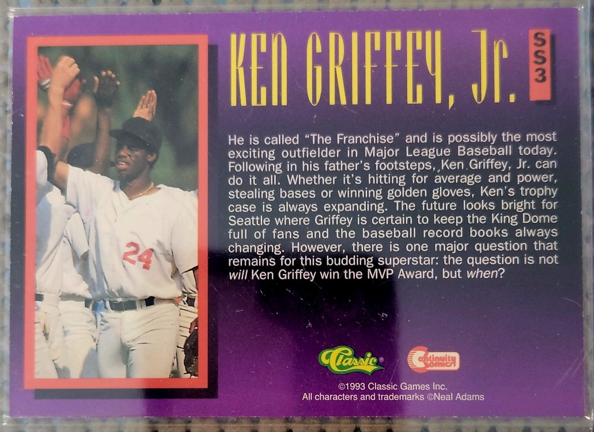 Ken Griffey Jr 1993 Classic DEATHWATCH 2000 SPECIAL INSERT CHASE