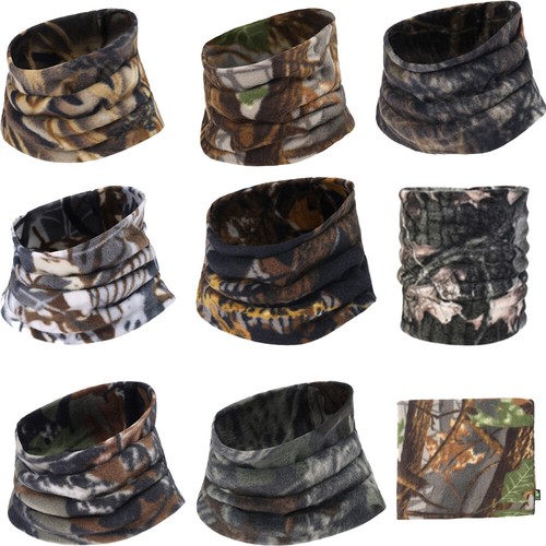 Winter Fleece Face Mask Cover Scarfs Neck Warmer Gaiter for Men Women Outdoor - 第 2/54 張圖片
