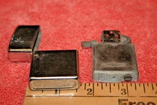 /// Zippo /// Lighter Silver-tone Cigarette Lighter