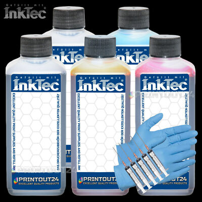 2.5L InkTec Printer Refill Ink CISS Refill Ink Set T105 T106 BK PBK Y M C XL