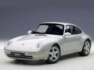 SUPER RARE* Autoart 1/18 Porsche 911 (993) Carrera 1995 (Silver