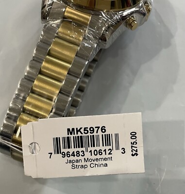 Michael Kors MK5976 Bradshaw Bracelet Chronograph Blue Dial