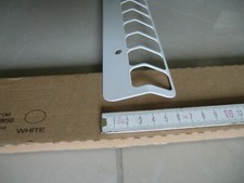 Schwarzes Lüftungsgitter Aus Aluminiumlegierung 80x150 Mm – Für Schränke, Küche, Bad & Mehr