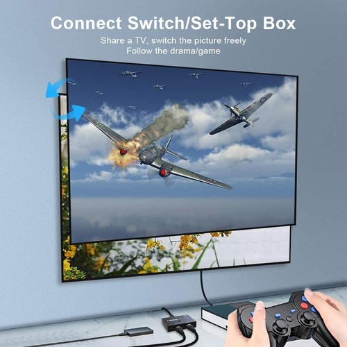 8k HDMI 2.1 Switch Bi-Directional Splitter Converter 1 in 2 Out or 2 in 1 Out - 第 10/10 張圖片