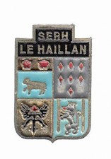 RARE PINS PIN'S .. TOURISM COAT OF ARMS ARM SERH SHELL SHELL LE HAILLAN 33 ~A6