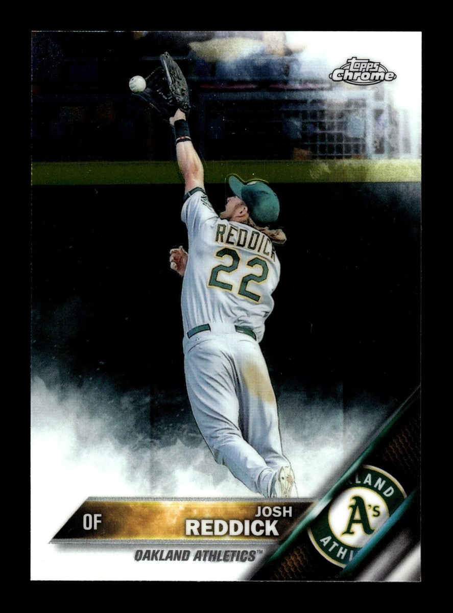 2016 Topps Chrome Baseball Josh Reddick #90 Oakland Athletics | eBay