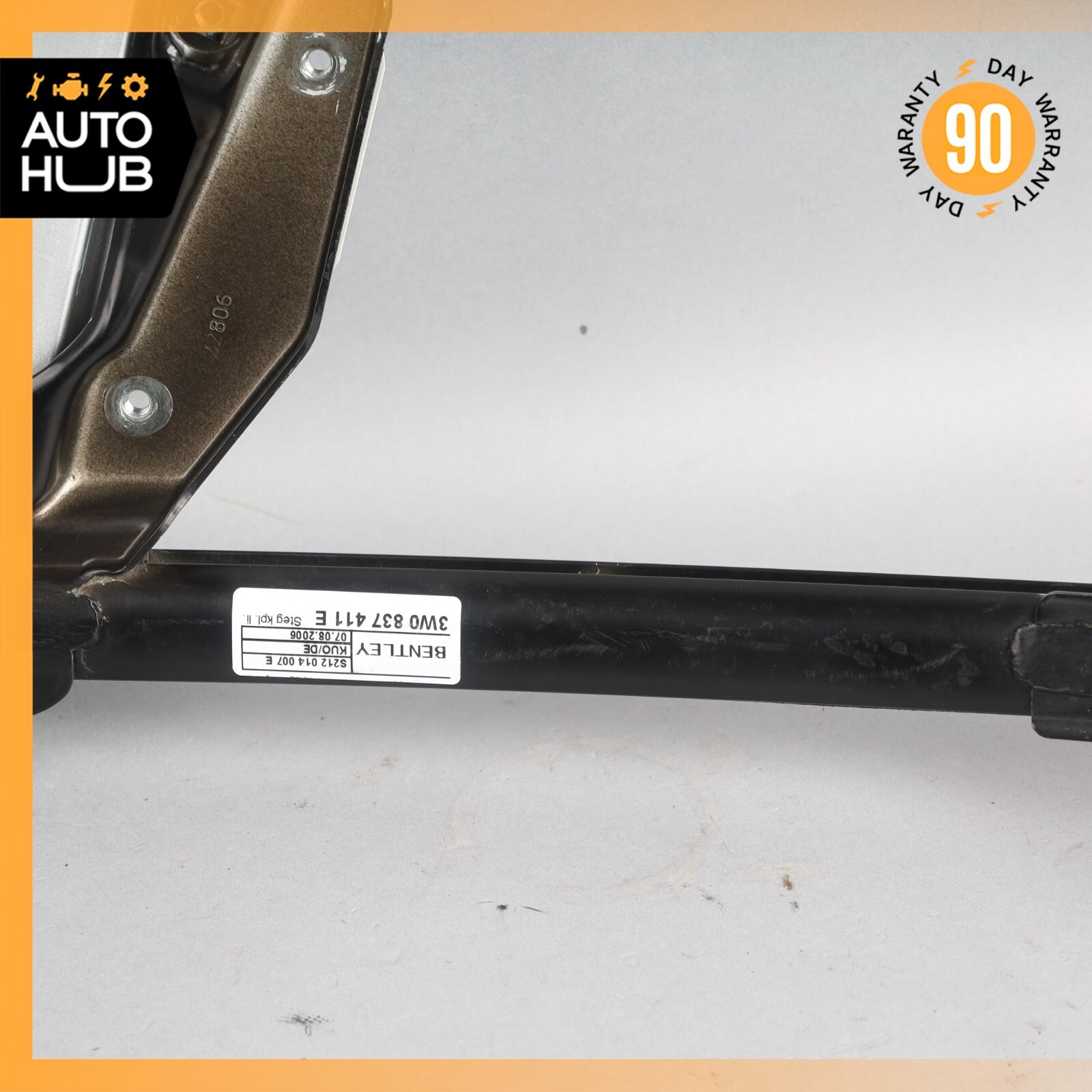 03-10 Bentley Continental GT Coupe Front Left Side Door Vent Window Glass OEM