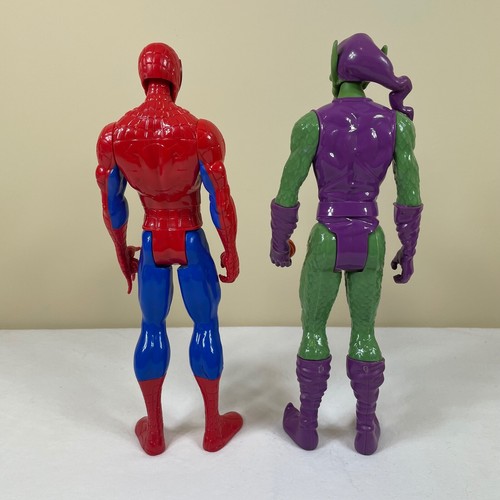 Marvel SPIDER-MAN and GREEN GOBLIN Titan Hero Series 12" Action Figure Hasbro - Picture 4 of 8