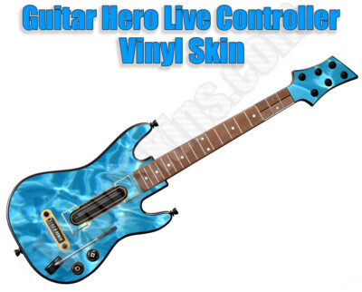 Any Vinyl Decal/Skin Design for Guitar Hero Live Guitar - Free US Shipping!
