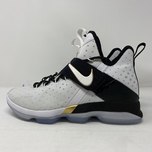 lebron 14 white and gold