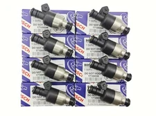 NEW 8PCS FUEL INJECTORS 17109596 OEM FOR 96-00 CHEVROLET GMC 7.4L V8 US