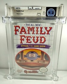 Family Feud New Nintendo NES Factory Sealed WATA Grade 9.2 A Mint Rare
