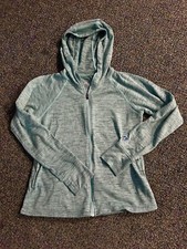 Kuhl Girls Zip Light Sweatshirt L 12 Thumbholes full zip hooded jacket