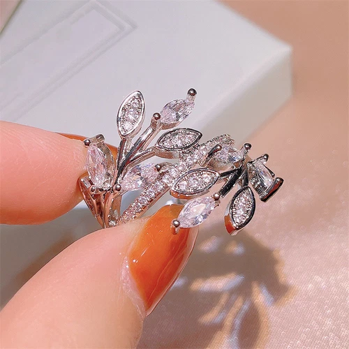 Gorgeous Women 925 Silver Cubic Zirconia Rings Wedding Jewelry Size 6-10 - Picture 16 of 23