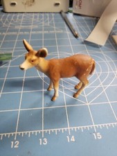 SCHLEICH 2002 DEER WHITE TAILED FAWN WILDLIFE ANIMAL FIGURE RETIRED
