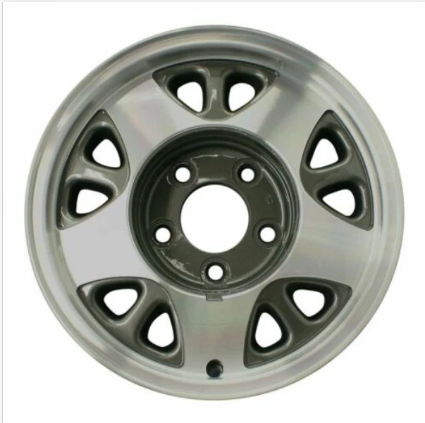 4 CHEVY 15" Smooth Aluminum 5 Lug Wheel Center Hub Caps Hubs Rim Nut Covers - Image 3 of 3
