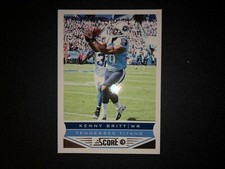 2013 PANINI SCORE FOOTBALL KENNY BRITT #208 TENNESSEE TITANS NFL CARD FREE SHIP
