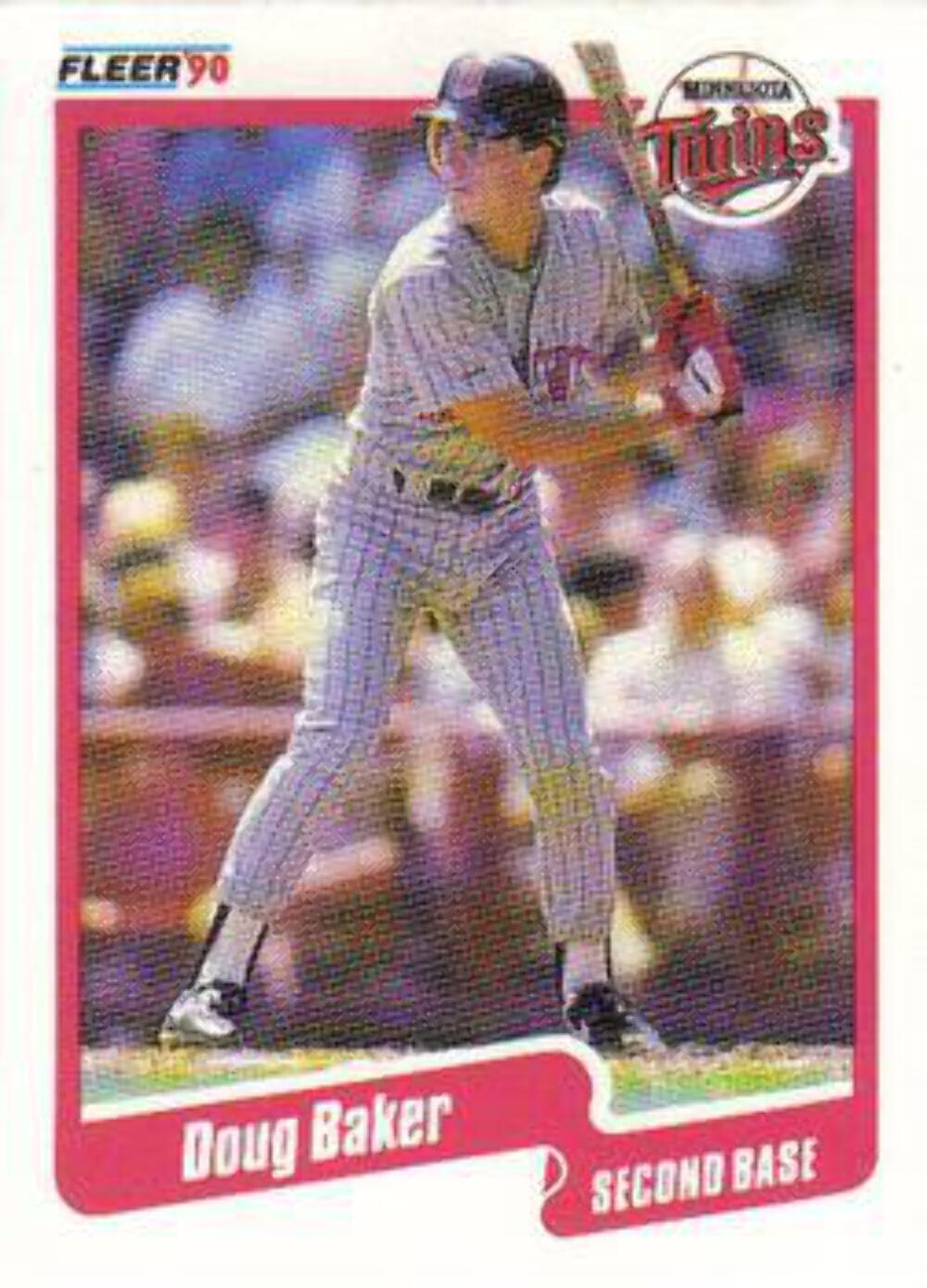 #368 Doug Baker - Minnesota Twins - 1990 Fleer Canadian Baseball
