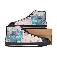 Custom Stitch High Tops Sneaker Canvas Women Shoes
